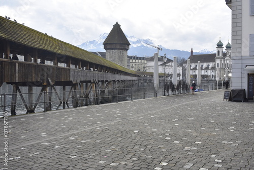 Spreuerbrücke über die Reuss 