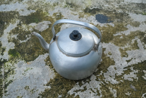 Silver Hot Water Kettle photo