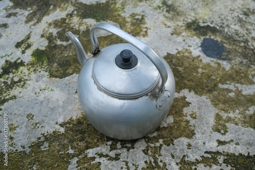 Silver Hot Water Kettle photo