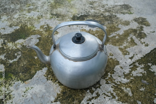 Silver Hot Water Kettle photo