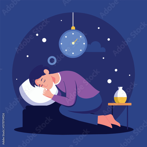 a women fall in asleep