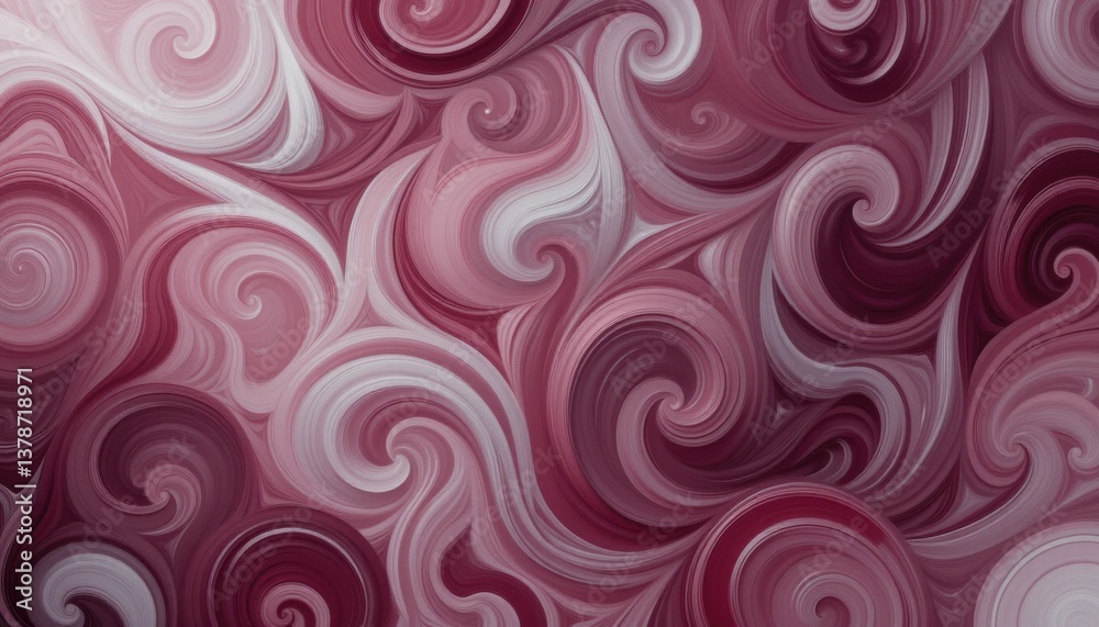 Abstract Swirling Pink and Burgundy Marble Texture Elegant Design Background Abstract Swirling Pink and Burgundy Marble Texture Elegant Design Background