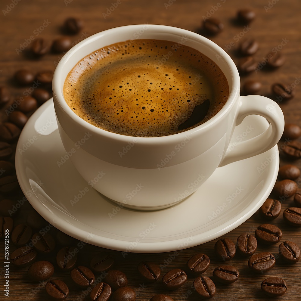 Fototapeta premium coffee and coffee beans