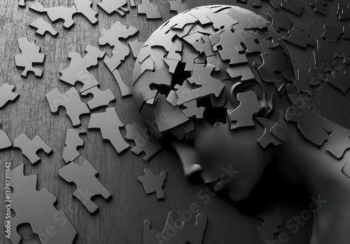 world map and puzzle