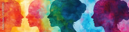 abstract watercolor background