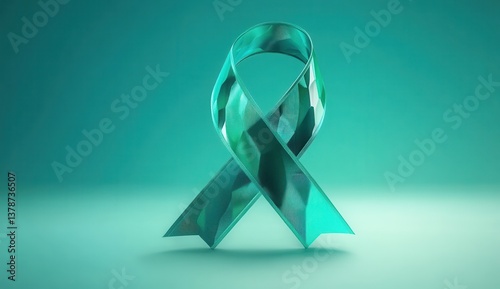 green awareness ribbon
