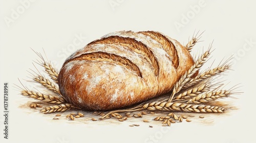bread and wheat