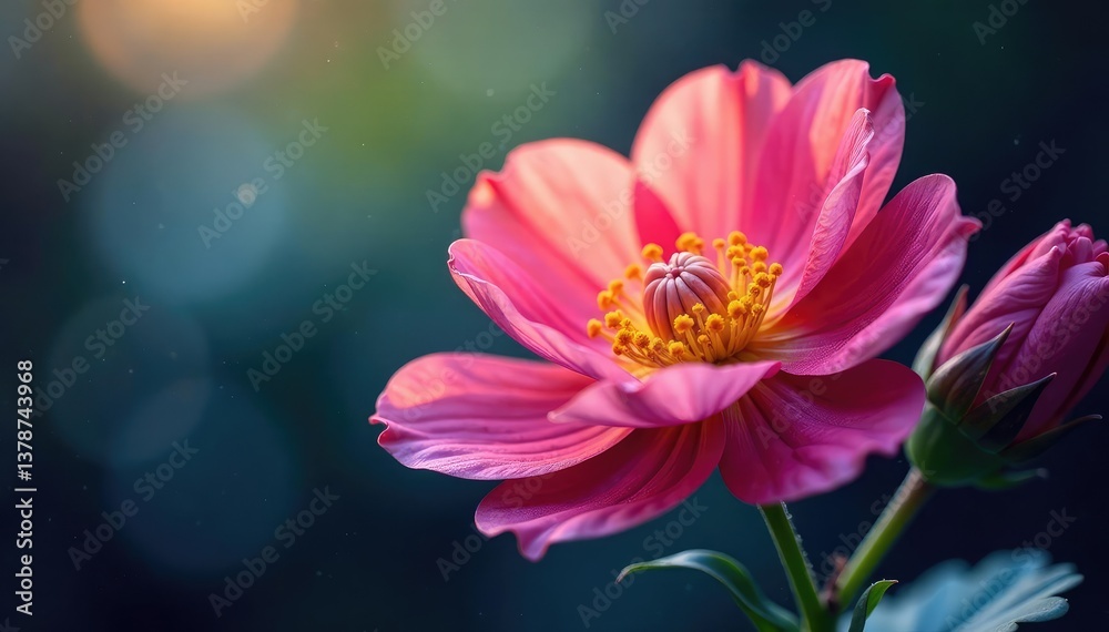 Abstract late-blooming flower, intricate details visible , background, floral, plant Abstract late-blooming flower, intricate details visible , background, floral, plant