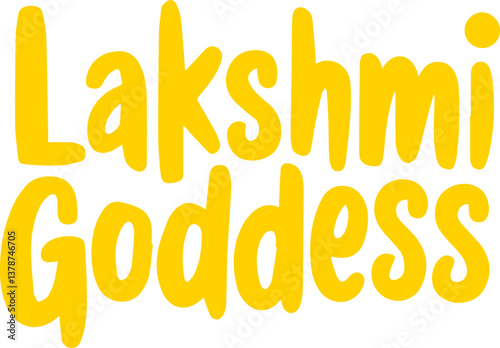 Lakshmi Goddess.