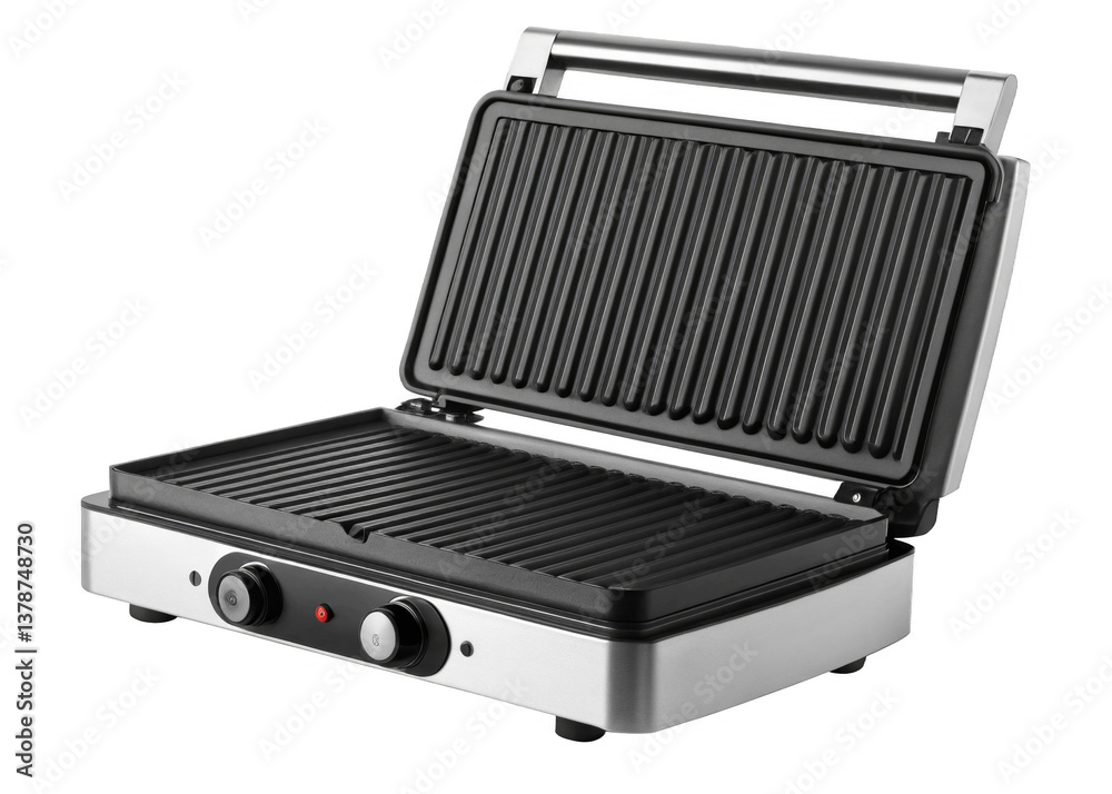 Fototapeta premium Electric Grill isolated on a transparent background.
