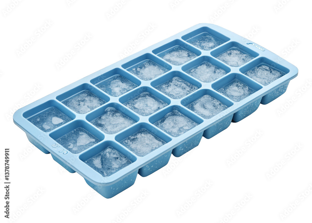 Ice Cube Tray isolated on a transparent background. Ice Cube Tray isolated on a transparent background.