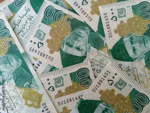 Pakistani Currency Notes - Pakistani Five Hundred Rupees