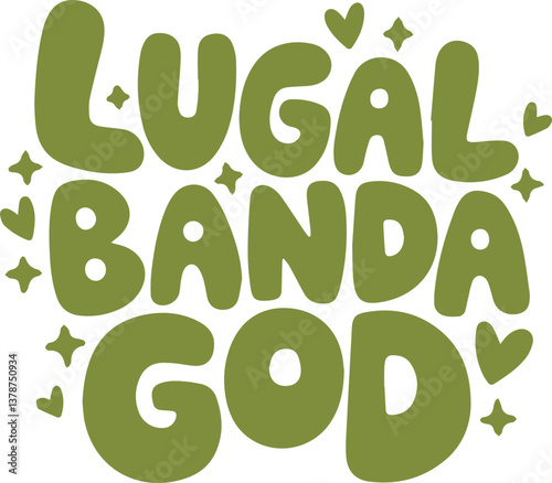 Lugal Banda God Sticker.