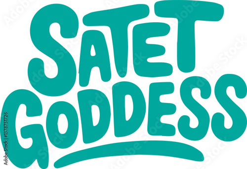 Satet Goddess.