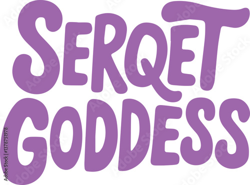 Serqet Goddess.