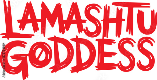 Lamashtu Goddess Sticker.