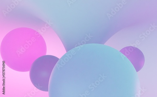 colorful balloons background