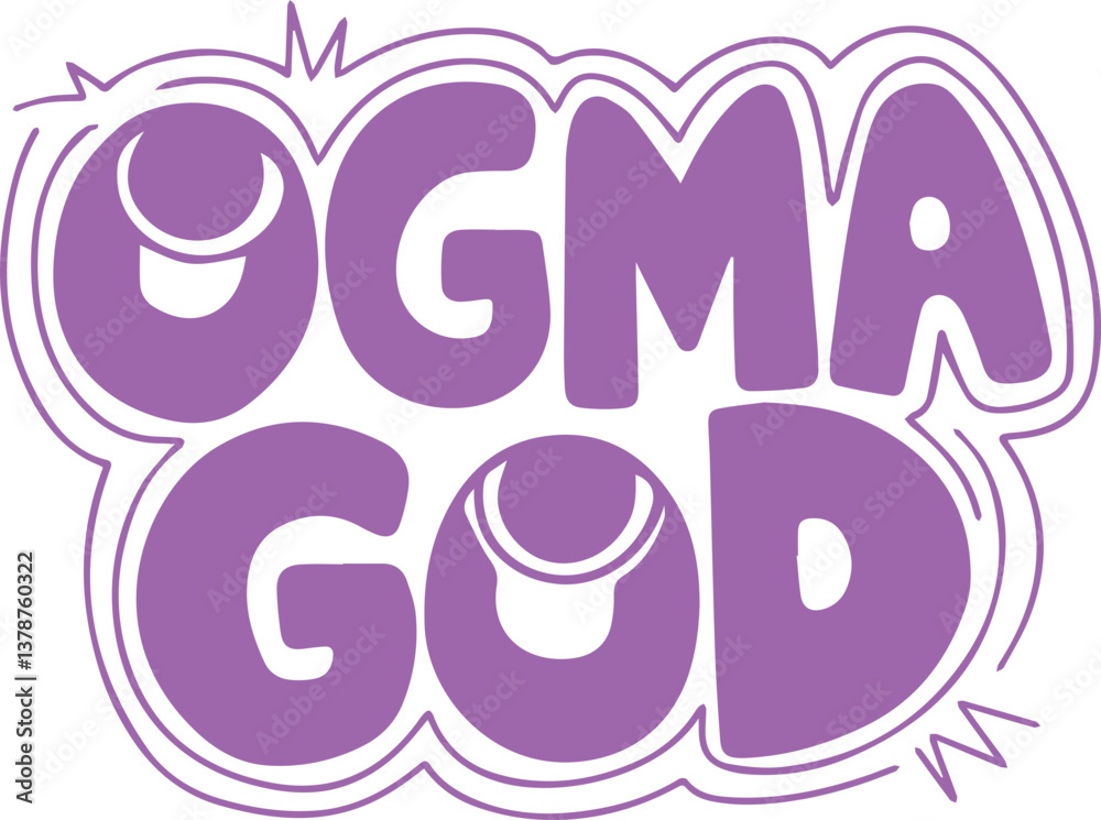 Obraz premium OGMA GOD.