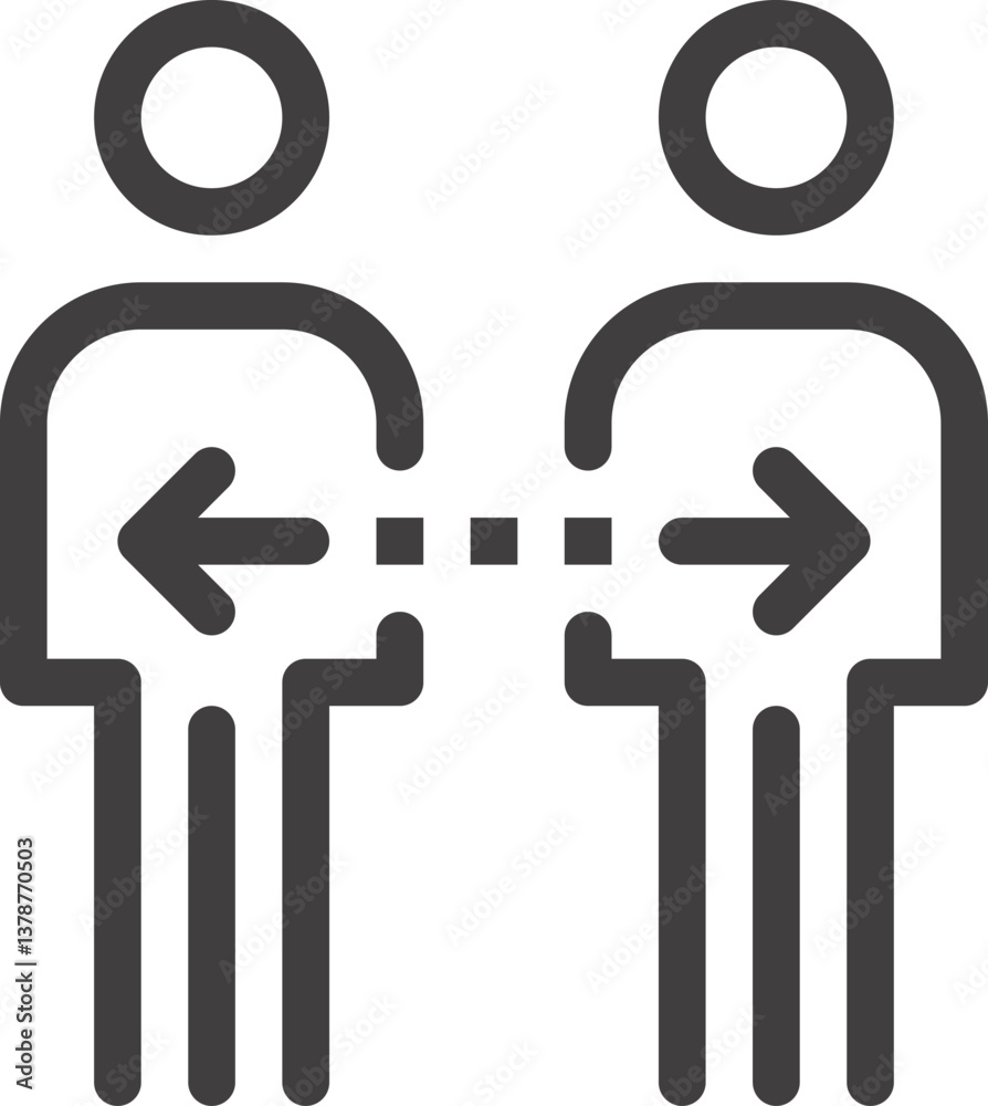knowledge exchange flat line web icon concept knowledge exchange flat line web icon concept