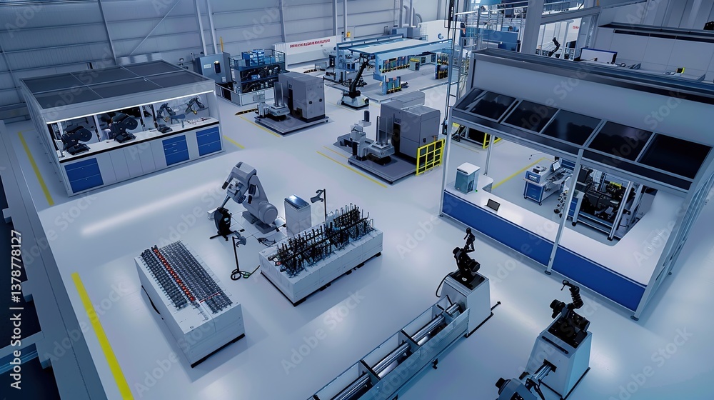 “Automated - Workshop Tech Background: Unveiling Cutting - Edge Innovations, Equipment and Industrial Transformations
