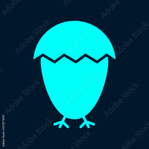 Easter Egg trendy artwork magnificent abstract vector illustration colorful valuable design