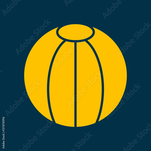Beach ball trendy artwork beauteous abstract vector illustration colorful valuable design