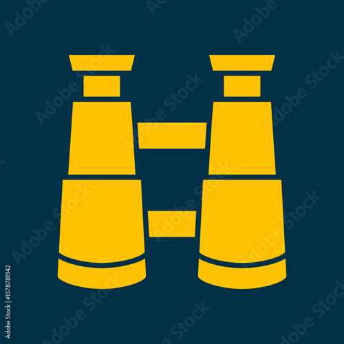 Binoculars trendy artwork beauteous abstract vector illustration colorful valuable design