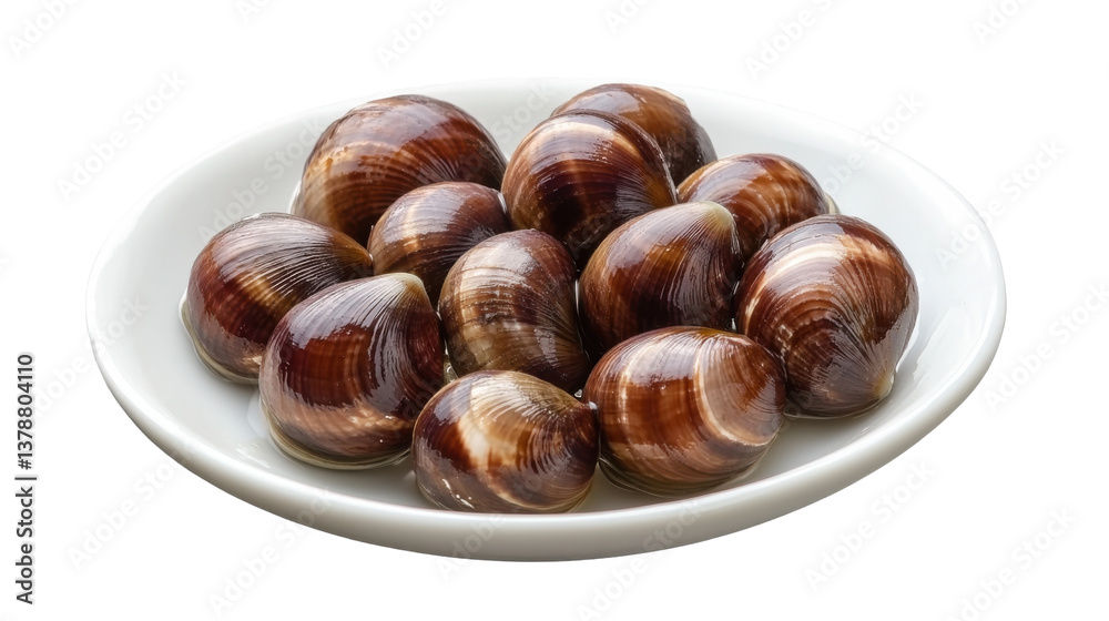 Obraz premium sea shells on a white background