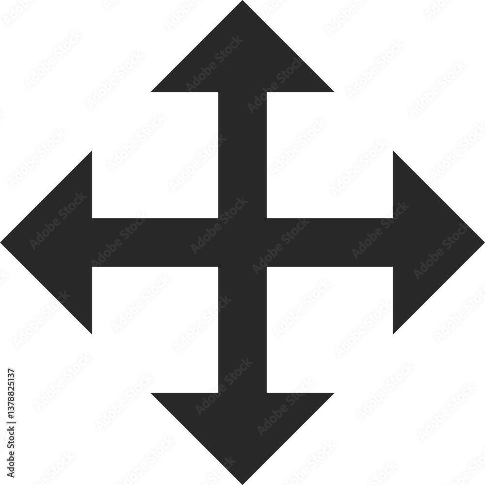 Arrow flat web icon concept Arrow flat web icon concept
