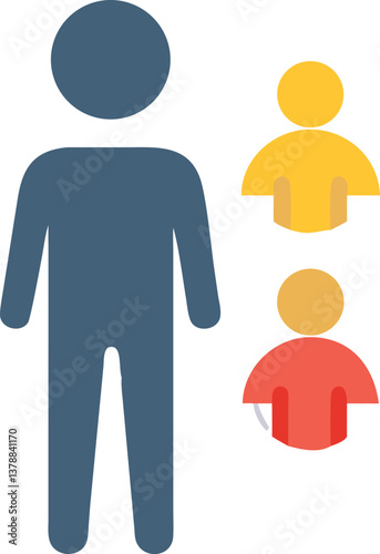 Illustration of people using magnifying glasses