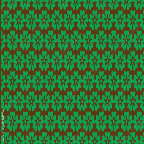 Floral seamless pattern .Trendy floral seamless pattern collection. Set of vintage 70s style flower background illustration. Cute floral pattern in the small flower.  Seamless vector texture.