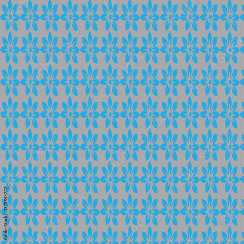 Floral seamless pattern .Trendy floral seamless pattern collection. Set of vintage 70s style flower background illustration. Cute floral pattern in the small flower. Seamless vector texture.