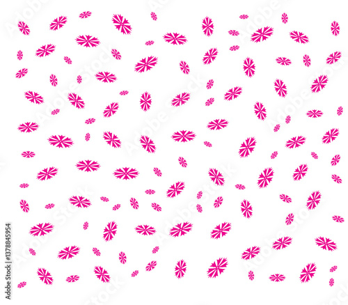Floral seamless pattern .Trendy floral seamless pattern collection. Set of vintage 70s style flower background illustration. Cute floral pattern in the small flower.  Seamless vector texture.