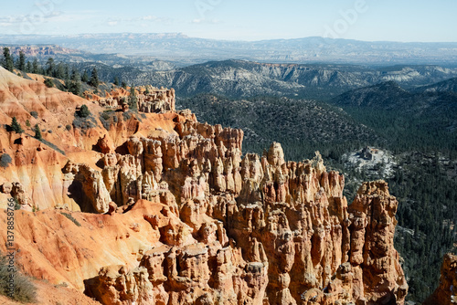 Stunning Hoodoos and Red Rock Formations at Bryce Canyon National Park, Utah