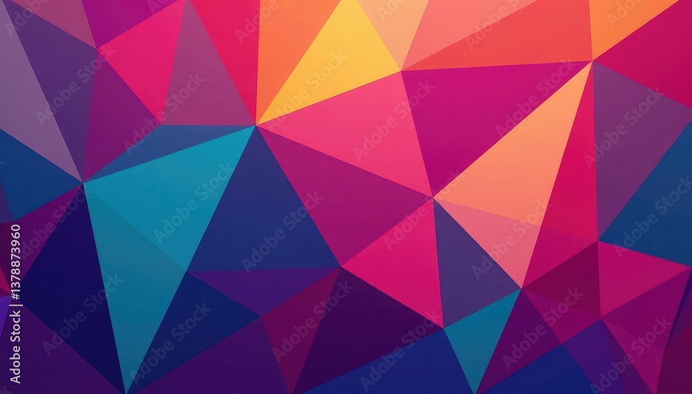 Fototapeta premium Repeating triangle shapes forming abstract design, triangle pattern, trendy, pattern