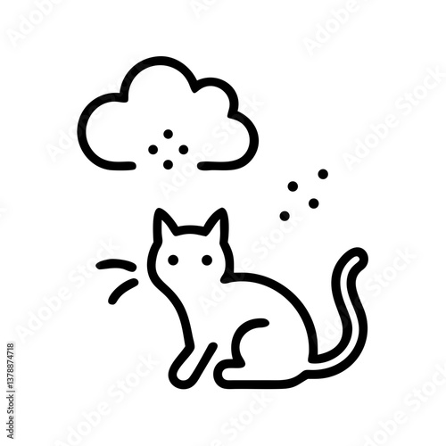 Cat Hail Icon