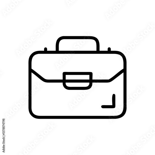 Rain Briefcase Icon