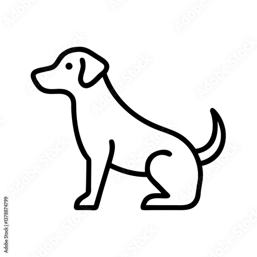 Dog Snow Icon