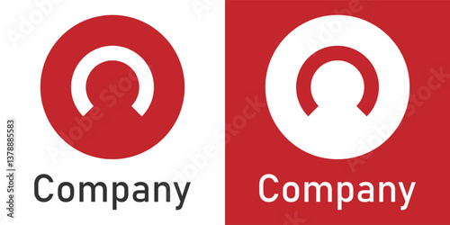 Abstract People Logo, Vector Logo Design