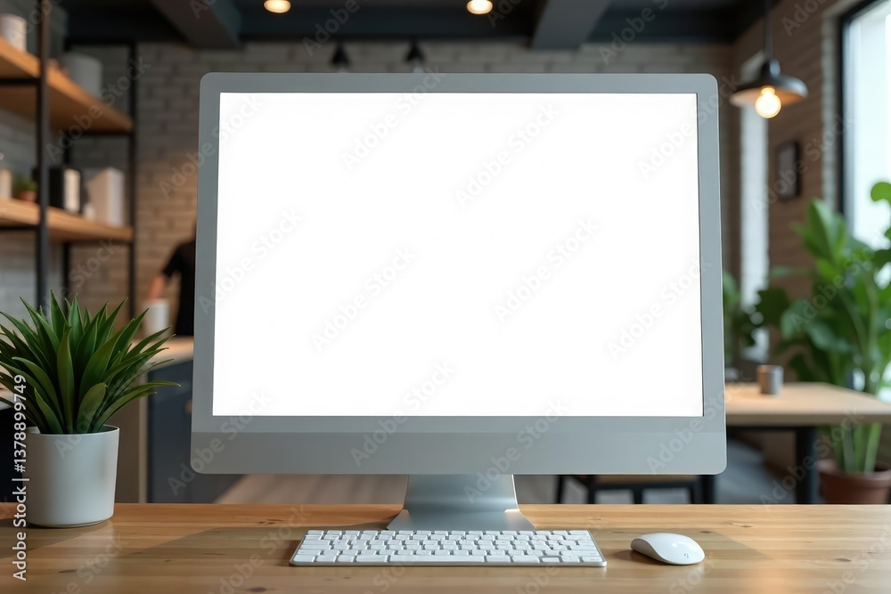 Fototapeta premium Unblemished bright white surface, ideal for product display, backdrop, background