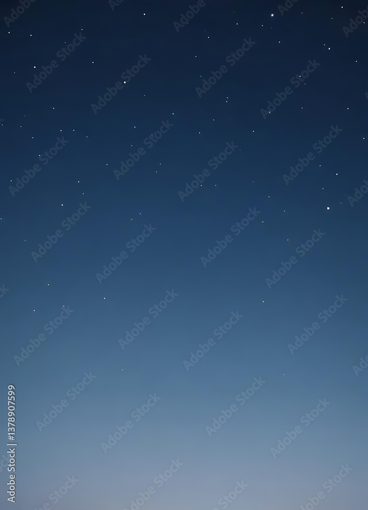 Fototapeta premium Clear Starry Night Sky