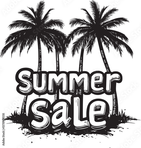 Summer Sale Promotion Graphic Design
