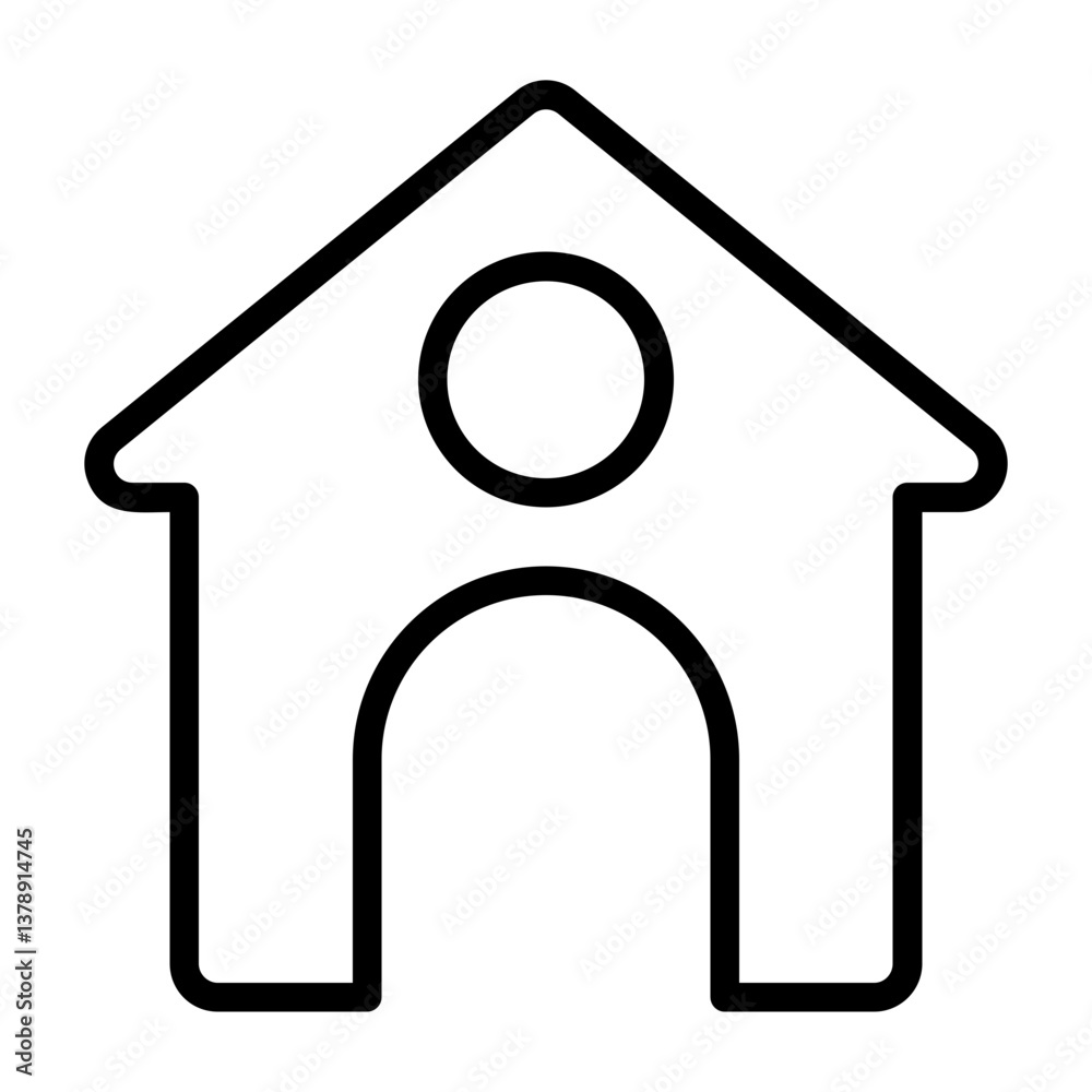 Home Outline Style Icon Home Outline Style Icon