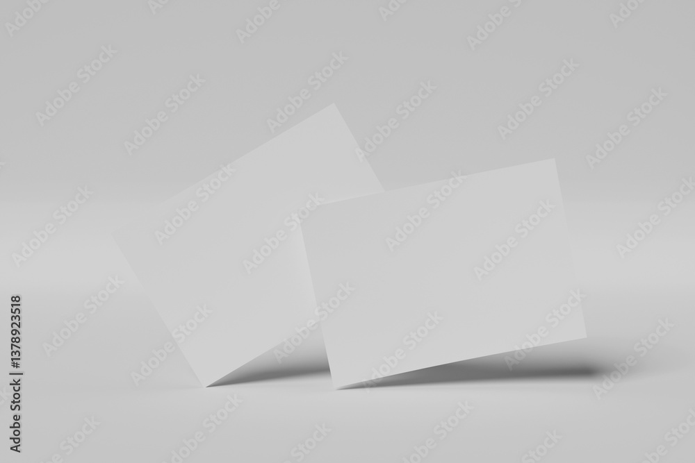 Blank color landscape mockup certificate Blank color landscape mockup certificate