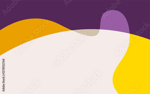Colorful Simple Curve abstract water fluid liquid wavy vector. geometric Abstract Background