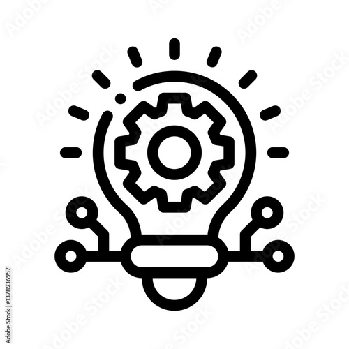innovation line icon