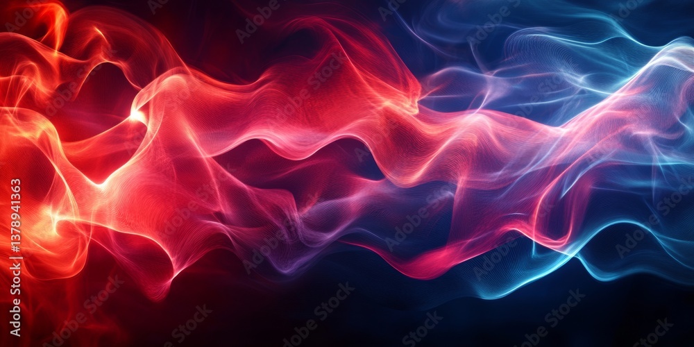 Abstract Colorful Flowing Lines Graphic Design Abstract Colorful Flowing Lines Graphic Design