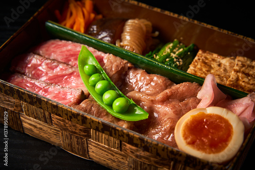 和牛弁当 photo