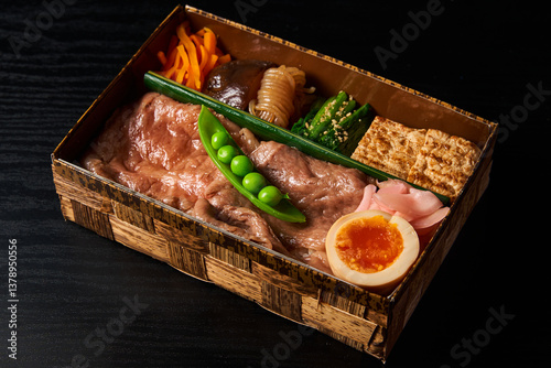 和牛弁当 photo