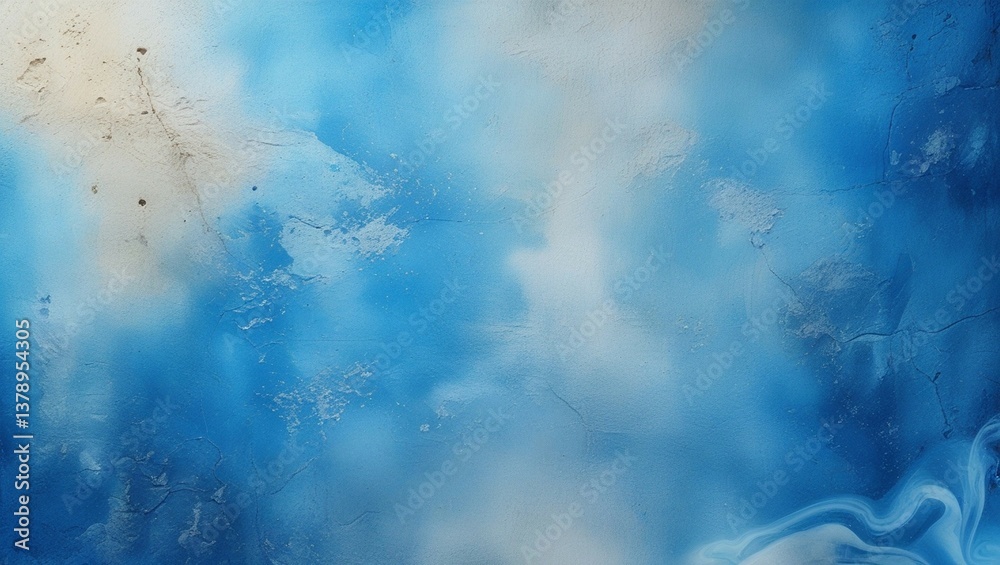 Fototapeta premium blue wall texture abstract background